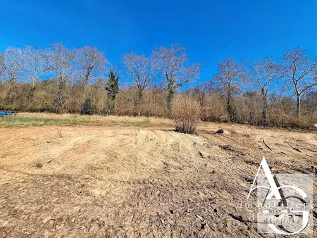 vente terrain à batir 1357 m² à saint-wandrille-rançon (76490)  65 000 €