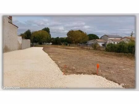 terrain 628 m² la tremblade