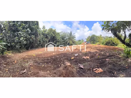 vente terrain 1346 m² à gros morne (97213)  122 000 €
