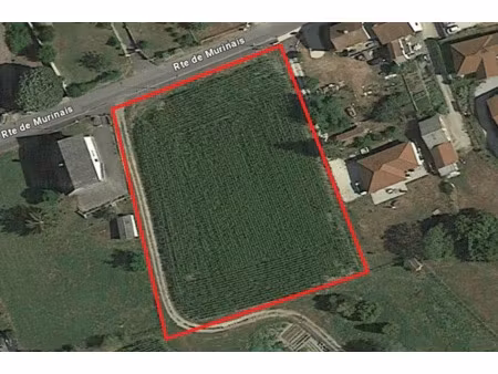 vente terrain 741 m² à virieu sur bourbre (38730)  84 000 €