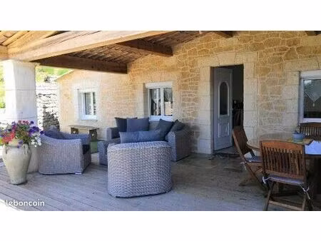 mas en pierre + terrasse + garage + jardin privatif 890m² aux adrets de l'esterel