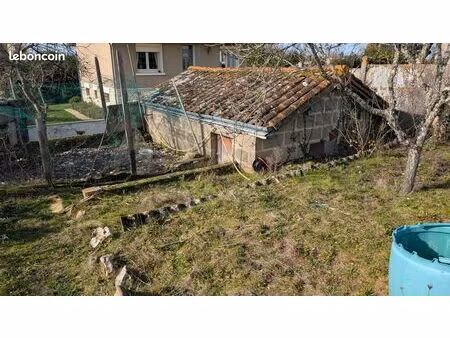 vente terrain avec garage