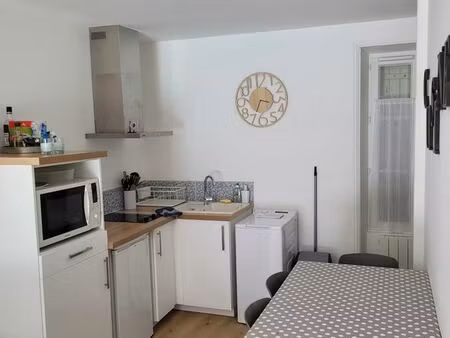part loue dépendance meublée 2 pièces - 30 m² - proche la rochelle - fev et mars 26