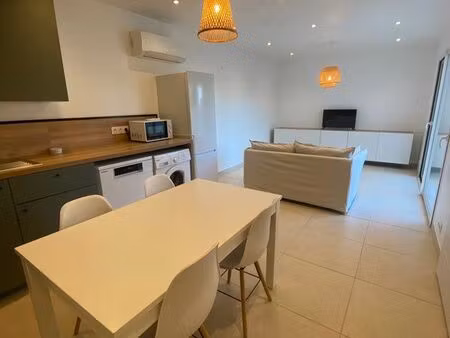 appartement neuf meublé 50m2 jardin