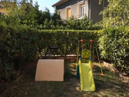 appartement f3 livry gargan  67m2  avec 2 jardins