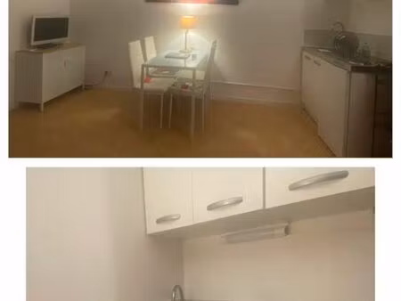 appartement 2 pièces  meublé avec place de parking