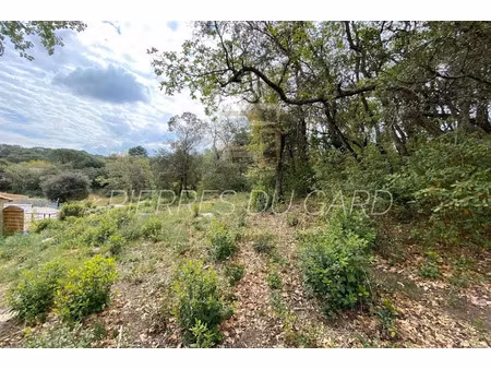 vente terrain à sabran (30200)  97 500 €