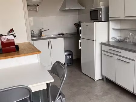 t2 renové  meublé 10 min cv valence