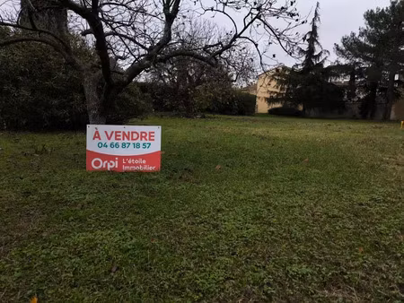 vente terrain à batir 577 m² à manduel (30129)  169 000 €