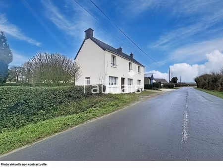 maison à rénover avec grand terrain à surtainville  à 3 km d