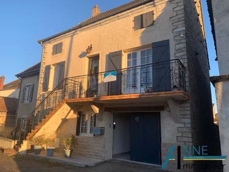 chaudenay maison ancienne avec garage et agréable jardin