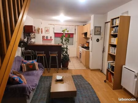 saint brieuc loue t3 duplex meublé