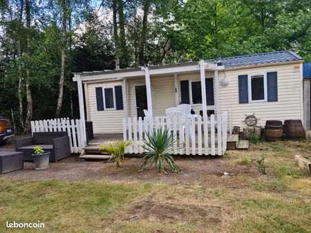 résidence 35m2 de loisirs sur terrain privatif