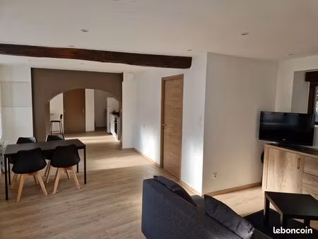 t2 52 m2 meublé- centre ville montbéliard