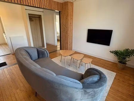 bel appartement t4 de 63 m² entièrement rénové – quartier de la gare