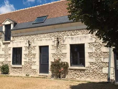 maison t4 rénovée – 85 m² – jardin – carport – secteur bléré