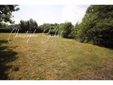 terrain constructible à vendre