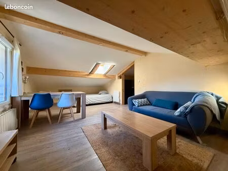 à louer – studio meublé au calme  les bossons