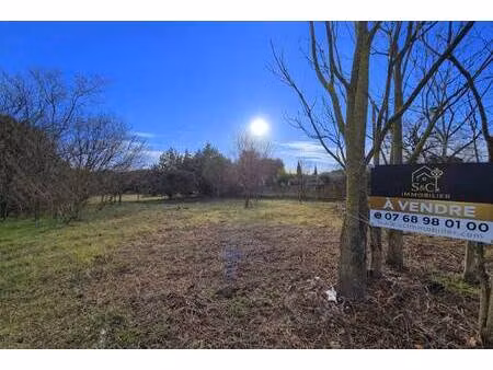 terrain constructible à vendre