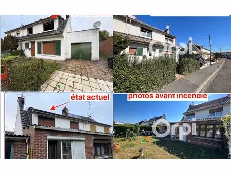 maison auby 106 m² t-4 à vendre  90 390 €