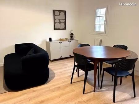 location – grand t2 meublé – libourne hypercentre