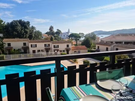 t2 vue mer- résidence surveillée fermée et calme-place de parking réservée