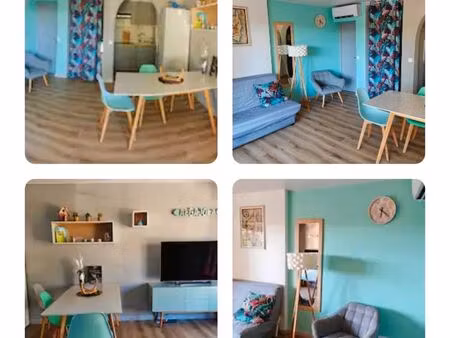 t2 algajola 40m2 équipé