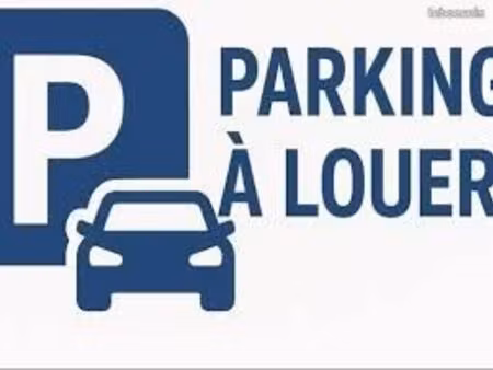 place parking sous sol a louer
