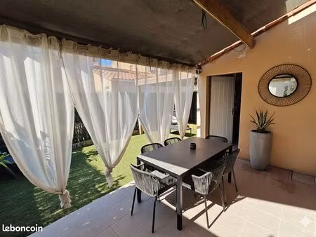 maison mitoyenne t3 miramas avec garage