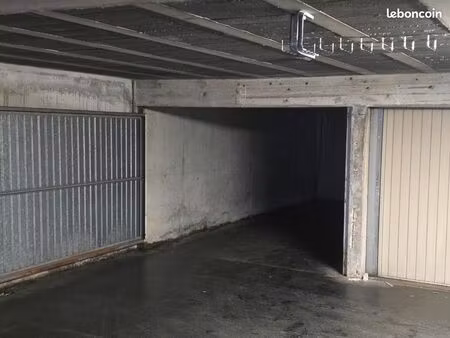 grand box/garage sous terrain - limoges centre