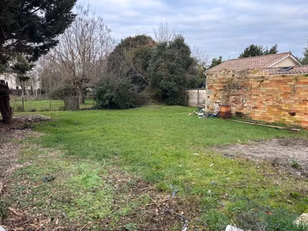 démolition maison pour terrain facade env. 25m absolument au