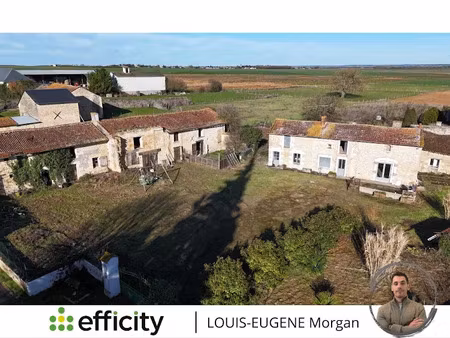 vente maison 5 pièces 82.5 m² à messemé (86200)  68 000 €