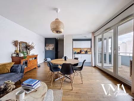 vente appartement 3 pièces 65 m² villeurbanne (69100)