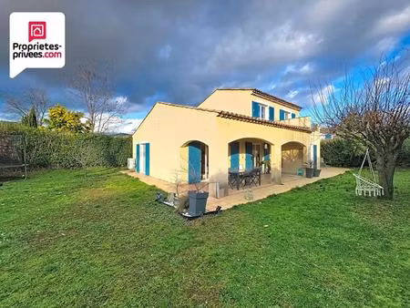villa 4 pièces 122 m2 avec double garage et jardin de 600 m2