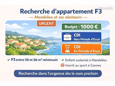 recherche location appartement