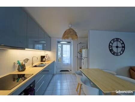 maison 110 m² meublée  pordic centre