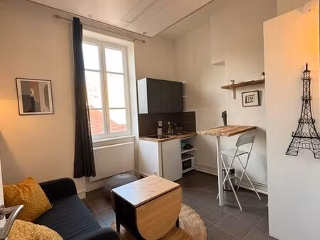 loue studio meublé 16m2 lyon 6 tête d'or