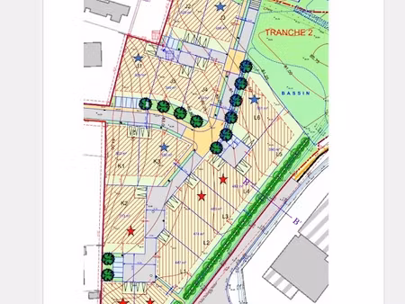 vente terrain 590 m² à meslay-du-maine (53170)  29 000 €