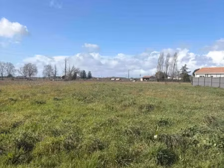 vente terrain 1600 m² à saint-martin-du-bois (33910)  78 000 €