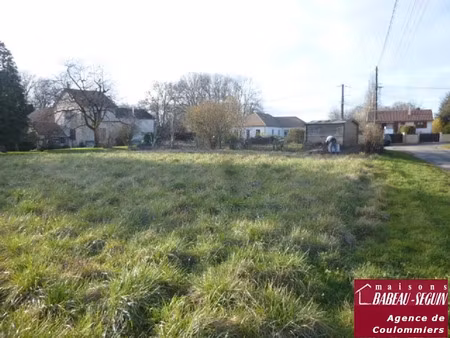 vente terrain 999 m² à bellot (77510)  55 000 €