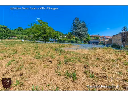 vente terrain à chessy (69380)  175 000 €