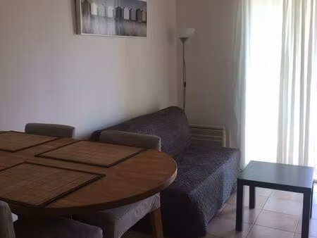 location appartement 30m2 au pradet à 200 de la plage de la garonne