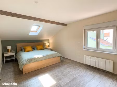 maison 3 pièces avec garage et cour