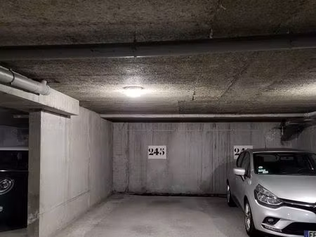 location place de parking sous-sol résidence sécurisée - la madeleine (59110)