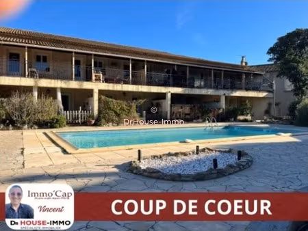 vente locaux professionnels 7 pièces 192 m² à sainte-valière (11120)  889 000 €