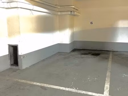 location place de parking + cellule cave – résidence sécurisée sous-sol – maisons-laffitte