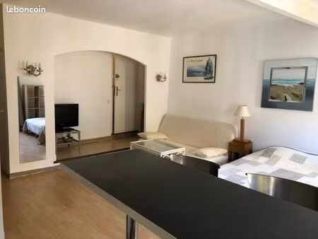 loye d avril à septembre à st tropez studio tout equipé