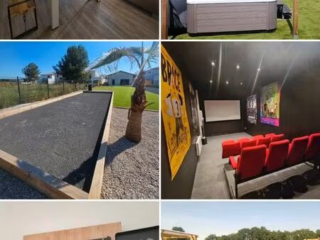 villa d’exception 130 m² avec spa & cinéma – saussan (proche montpellier)