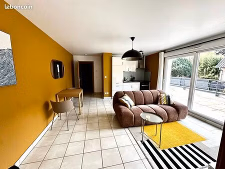 f3 meublé avec grande terrasse – riedisheim centre