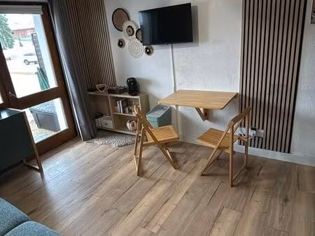 studio meublé centre station hirmentaz